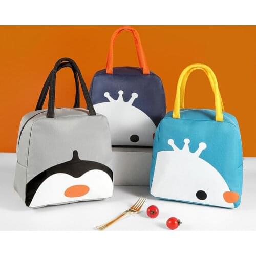 Office worker Insulated Bag Leakproof Food Cooler Bag Large Capacity Oxford Cloth Reusable Functional Thermal