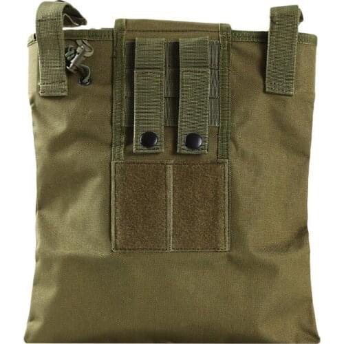 Outdoor Tactical Camouflage Accessory Foldable Hunting Bag Nylon Waist Storage Kettle Recycle Bag For Army Equipment