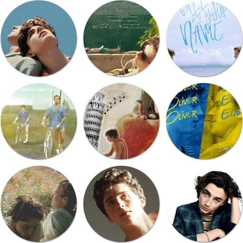 Peach and Plum Call Me By Your Name Icons Pins Badge Decoration Brooches Metal Badges For Backpack Decoration