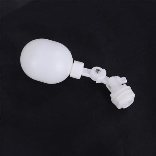 1PCS 3/8" Adjustable Mini Plastic Float Valve Ball Aquarium Control Safety Check Switch for Water Tower Tank