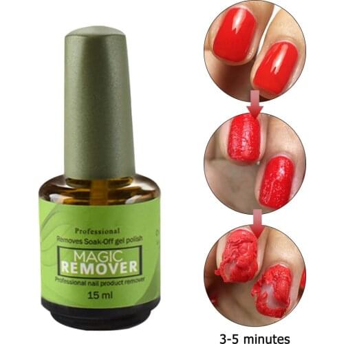 15ml Remover Nail Polish Quickly Dissolves Nail Gel Remover Soak Off Nail Art Primer Acrylic Clean Degreaser For Nail Lacquer