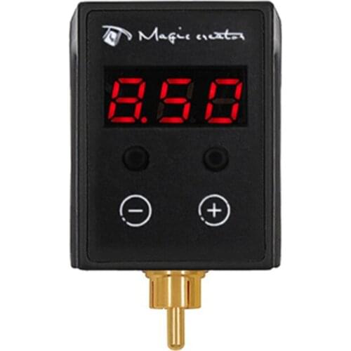 2021 New Professional Mini Wireless Tattoo Power Automatic Matching Motor Machine Power Supply RCA DC Interface Energy Efficient