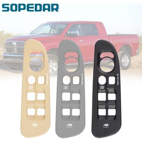 5HZ71XDVAE 5HZ72XDVAC 5HZ71XDVAD Window Switch Bezel for 2002-2005 Dodge Ram 1500 2500 3500 2002-2005 Driver Passenger Side