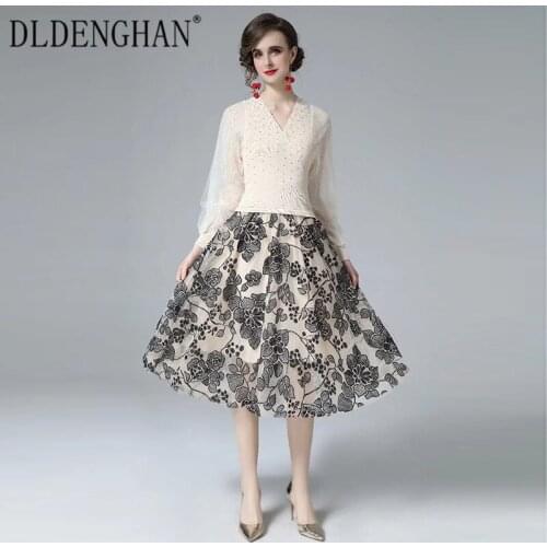 Модные вязаные платья DLDENGHAN China At AliExpress