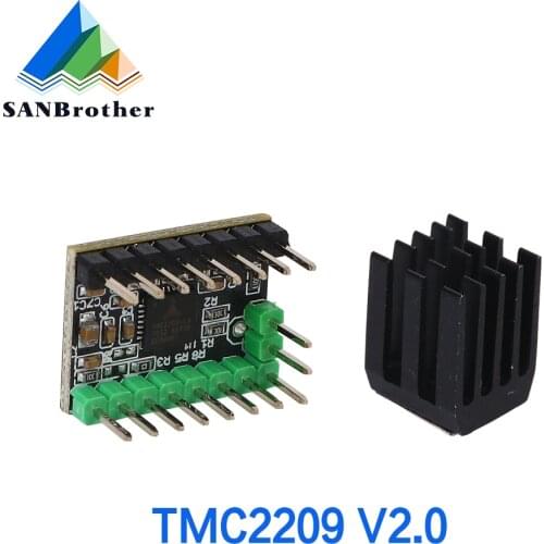 MKS TMC2209 Stepper Motor Driver SKR V2.0 GEN L StepStick 3d printer parts 2.5A UART ultra silent For SGen_L Gen_L Robin Nano