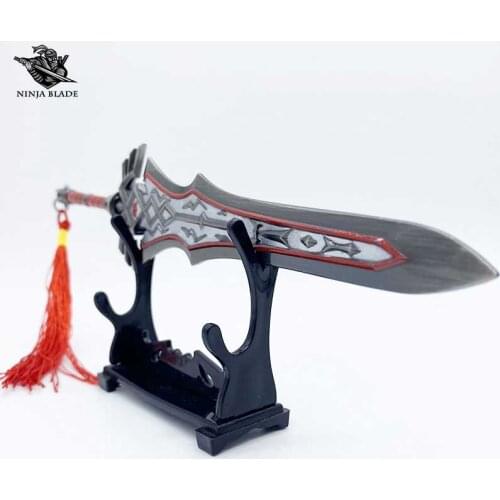 Game Collection Gift Zelda Royal Guard Sword Claymore Broadsword Breath of The Wild Legend Weapon Metal Blunt Blade Model