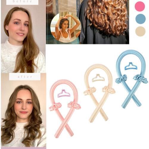 Heatless Curling Rod Headband Lazy Curler Silk Curling Ribbon Silk Curling Ribbon Bands Hair Curling Make Hair Curly Accessories