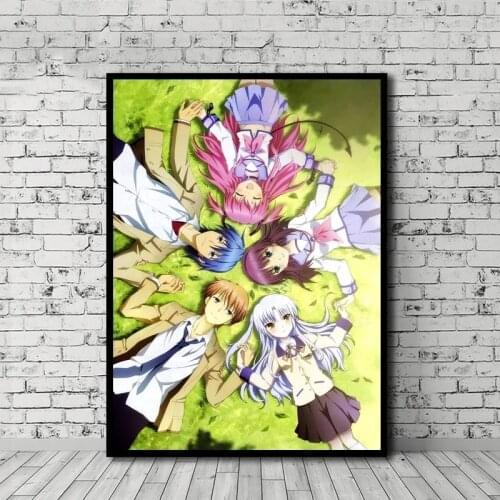 Wall Art HD Prints Home Angel Beats Anime Lot Cute Girl Decor Poster Pictures Canvas Paintings For Living Room No Frame Artwork
