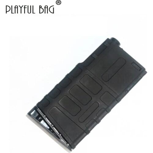 Outdoor sports tactics competitive CS hobby DIY jinming M4 SCAR MKM2 HK416 original ABS magazine gel ball gun ID27