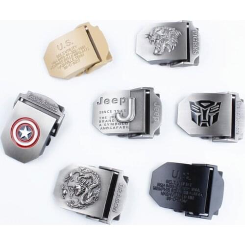 LTOHEYN High Quality Zinc Alloy Tactical Canvas Belt Buckle Suitable For 3.8cm Wide Canvas Belt Accessories Finished Buckle