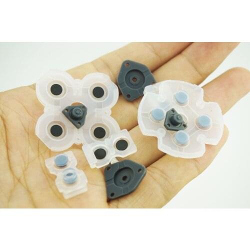 Controller Rubber Conductive Pad Silicon Buttons For PS4 Repair Replacement Part