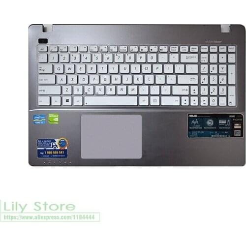 Silicone For Asus X501U X502U X502C X503 X550C X551 X552E X552V X56C X555Ld X555Lf 15 Inch Laptop Keyboard Skin Protector