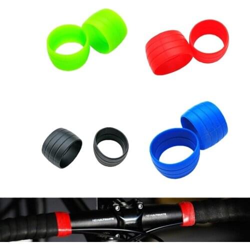 2Pcs Bicycle Handlebar Tape Fixing Loops Road Bike Handle Grip Wrap Holding Rings Cycling Bartape Strap Belt Fasten Sleeve