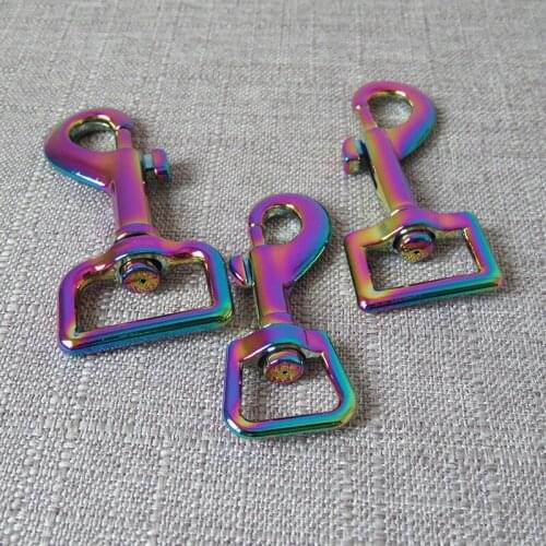 20Pcs/Pack 15mm 20mm 25mm Metal Hooks Hardware Buckles DIY Bag Dog Rope Leash Leads Belt Straps Clip Lobster Clasps Accessory