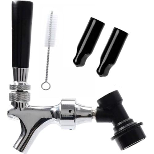 4Pcs/Set Brewing Beer Tap Faucet Ball Lock Liquid Disconnect Home Brew Kit Ball Lock Faucet Beer Keg Tap