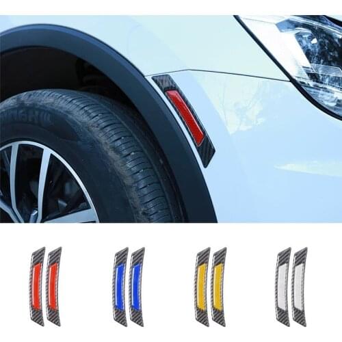 Car door Wheel eyebrow car stickers Auto reflective stickers for BMW Volkswagen Toyota Ford Mazda Audi body decoration luminous