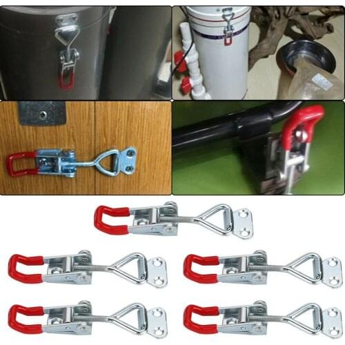 Case Toggle Clamps Catch Galvanized Iron Metal Toggle Clamp 150Kg/330Lbs