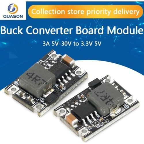 CN3903 3A Mini DC-DC Buck Step Down Converter Board Module 5V-30V to 3.3V 5V DC DC Voltage Regulator PCB Board Power Buck Module