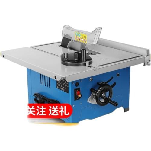 8 Inch Household Miniature45Degree Woodworking Table Saw Electric Multifunctional Precision Dustproof Decorative Cutting Machine