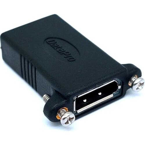 DP to DP DisplayPort Female to Female Adapter Connector Coupler Extender Tool Compatible with all DP Male Cables