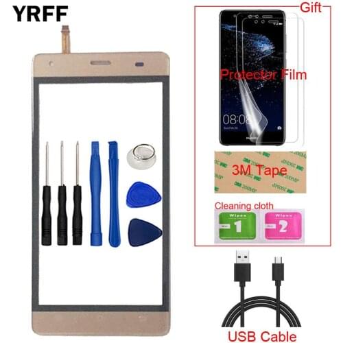 Mobile Phone Front Touch For Cubot Echo Touch Screen Glass Digitizer Panel Lens Sensor Capacitive Protector Film