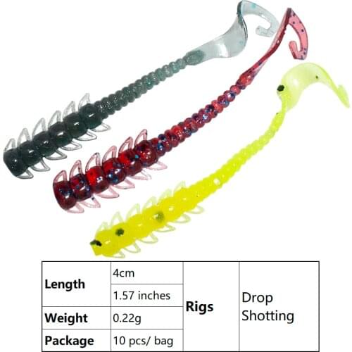Fishing Worms Soft Silicone Bait Earthworm 11.5cm 2.5g 12pcs Artificial Bait For Bass Pike Soft baits