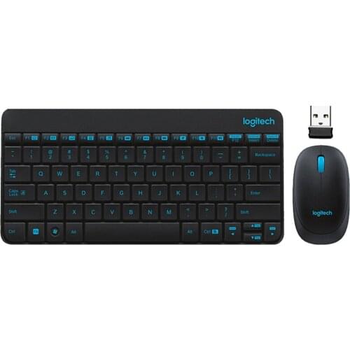 Logitech MK245 Wireless Keyboard And Mouse Set Splash-proof Computer Home Office Wireless Keyboard And Mouse Set