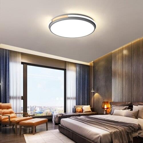 New Modern Round LED Ceiling Lights for Living Room Bedroom Study Room Indoor Lighting Home Star Dimmable Mounted 110V 220V