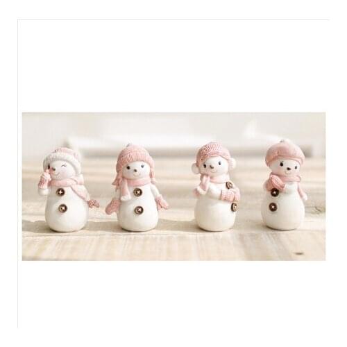 PRZY Candle Mould Silicone Soap Mold 3D baby Mold Christmas Snowman doll Christmas gifts