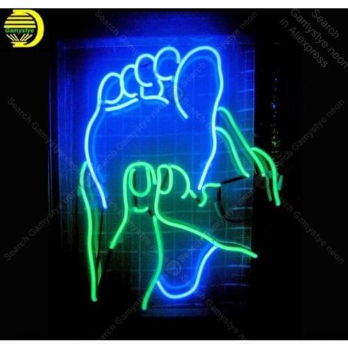 Food Health Spa Neon Sign Neon Bulb Handcrafted Recreation Room Bar Wall Iconic Sign light Neon Art Sign store display advertise