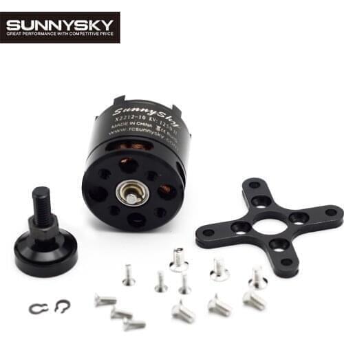 1PC Original SUNNYSKY X2216 KV880/KV1100/KV1250/KV1400/2400KV Brushless Motor (Flat Shaft ) for RC F3A 182 fixed-wing aircraft