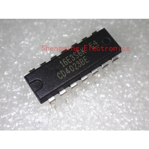10PCS CD4023BE CD4023 DIP-14 100% Original