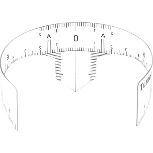 10Pcs/lot Reusable Semi Permanent Eyebrow Ruler Makeup Eye Brow Measure Tool Eyebrow Guide Ruler Microblading Calliper Stencil