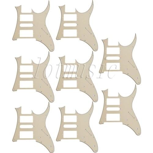 8pcs new cream HSH Guitar Pickguard For Ibanez RG250 style replacement