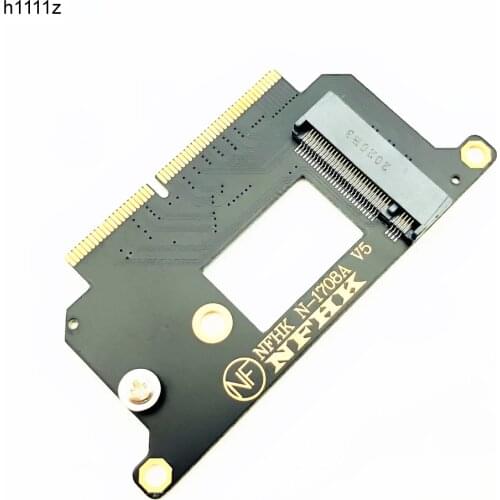 A1708 NVME Adapter for Macbook NVMe PCI Express PCIE to M.2 SSD Adapter Card N-1708A for Macbook Pro Retina 13" A1708 2016 2017