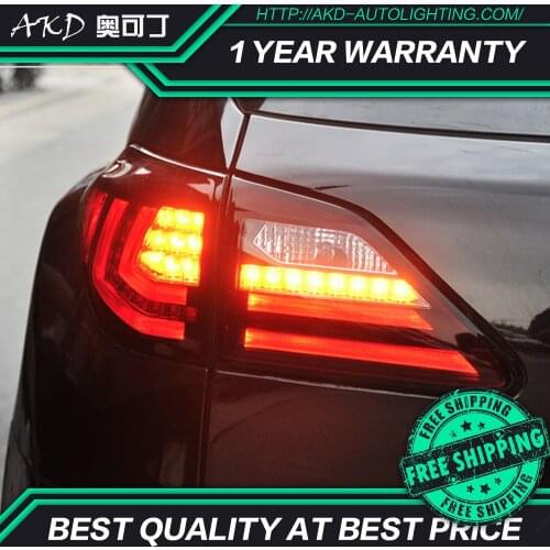AKD Car Styling for Lexus RX350 Tail Light 2010-2016 RX330 Tail Lamp LED DRL Dynamic Signal Brake Reverse auto Accessories