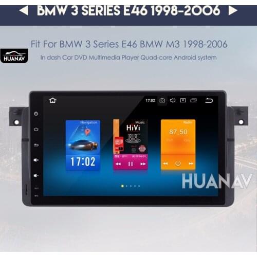 Car Radio player GPS navigation for BMW E46 M3 3 Series 1998-2005 multimedia stereo 1 din Radio GPS Android8.0 Android7.1 unit