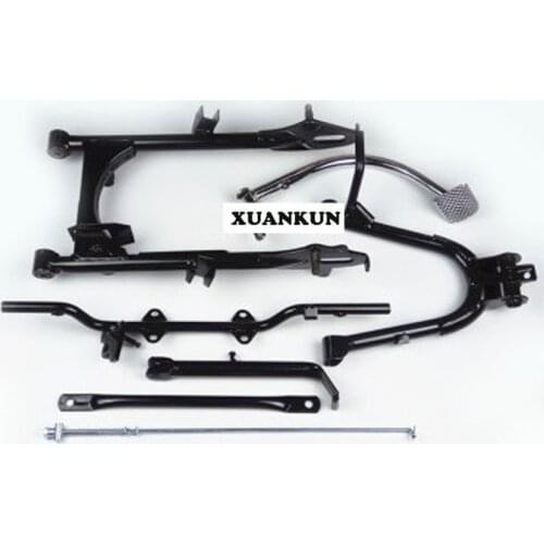 CG125 Hardware seven-piece iron flat fork main bracket brake pedal brake lever cross iron side bracket