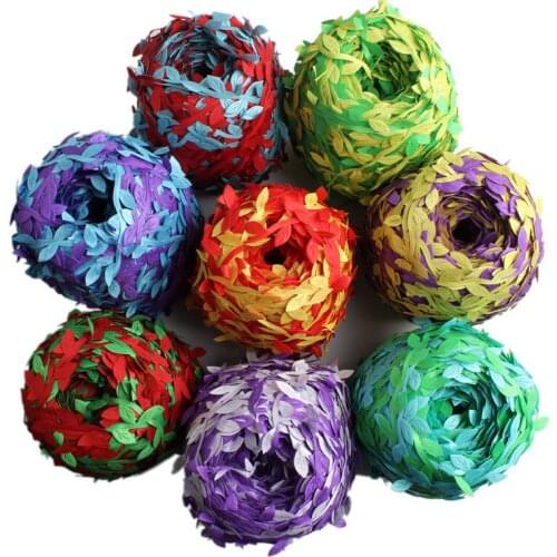 5M Two Color Imitation Rattan Willow Shape Party Wedding Stage Decoration DIY Handmade Child Gift Lace Wreath Rattan Accessories