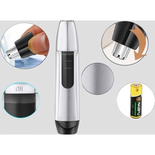 Electric Shaving Nose Ear Trimmer Safety Face Care Nose Hair Trimmer for Men Shaving Hair Removal Razor Beard Cleaning Machine