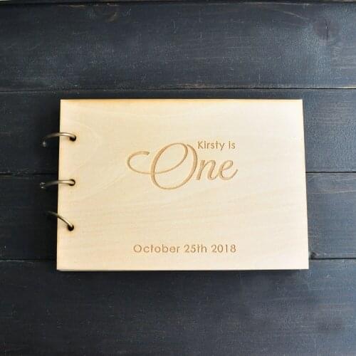 Personalized Birthday Guest Book,Party Guestbook,First Birthday Book, Babys 1st Birthday,Baby Shower Guestbook