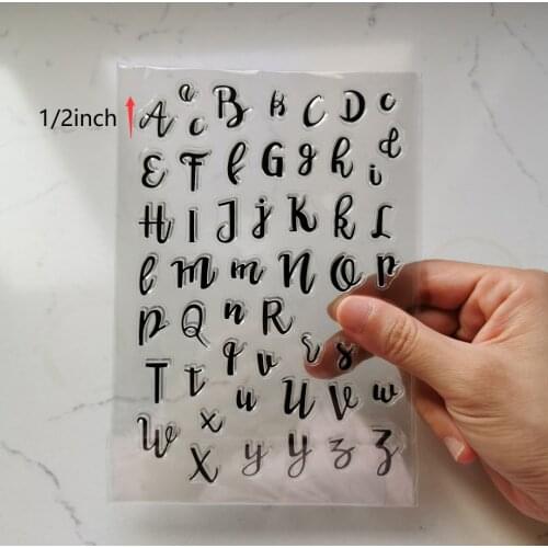 Cake Tool 1/2inch tiny cute alphabet cookie cutter embosser stamp decorating fondant cutter tools sugarcraft