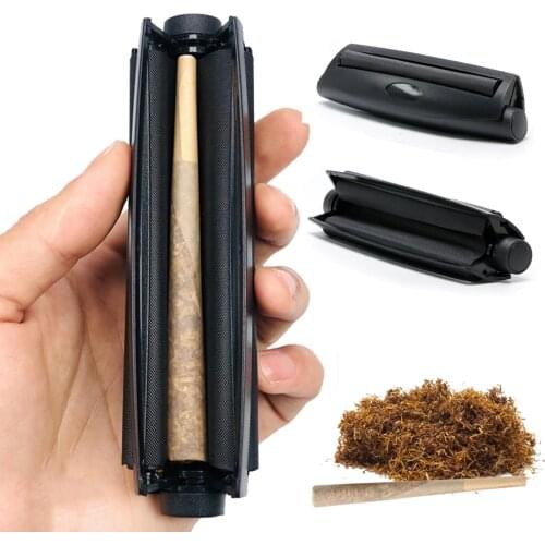 110mm Cigarette Rolling Machine Portable Hand Manual Cigarette Maker Tobacco Joint Roller Cone Cigar DIY Tool Smoking Accessorie