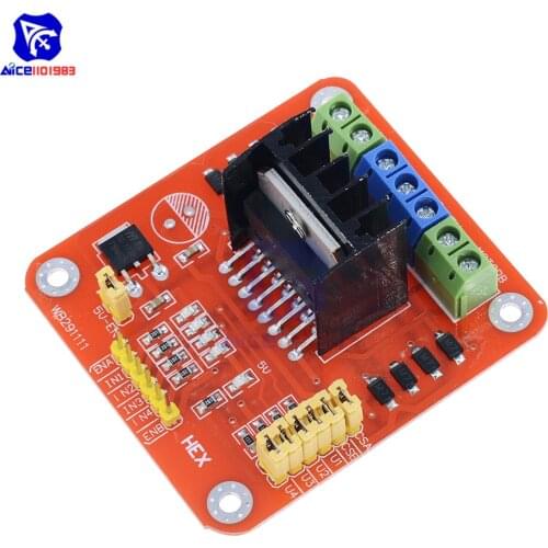 Diymore L298N DC Stepper Motor Driver Module Dual H Bridge Max 20W 2A / Bridge for Arduino