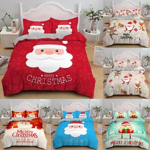 New Item Home Textile Christmas Decoration Gift 2/3pcs Duvet Cover Set Bedding Quilt Cover(No Comforter)
