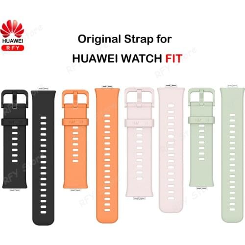 Original Silicon Watch Strap for HUAWEI Watch FIT Soft Comfortable Replaceable Watchband Alternative WATCH FIT Bracelet