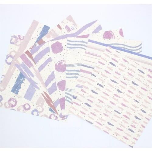 KSCRAFT 16pc Subtle Feeling Scrapbooking Pads Paper Origami Art Background Paper Card Making DIY Scrapbook Paper Craft