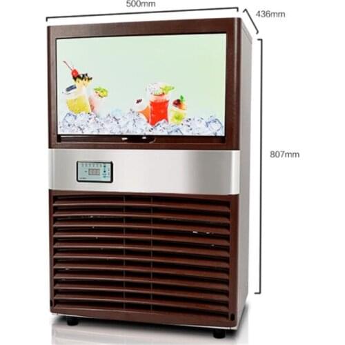 45kg/24h production commercial ice cream maker automatic ice maker machine ice cube maker