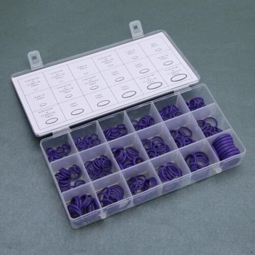 270 Pieces Of 18 Size Kits For Air-Conditioning Cars And Automobiles Hnbr O-Ring Repair Kit Rubber O-Ring Tool Accessories