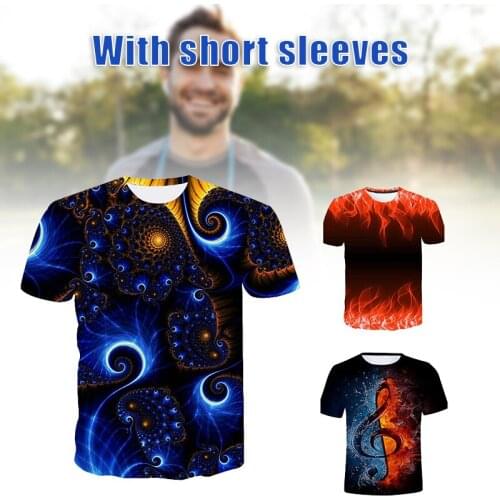 Shu Embroidery Men's T-shirts With Print